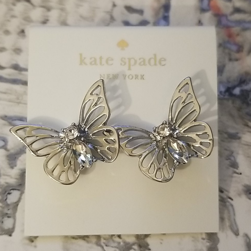 Kate Spade Large Butterfly w Crystal